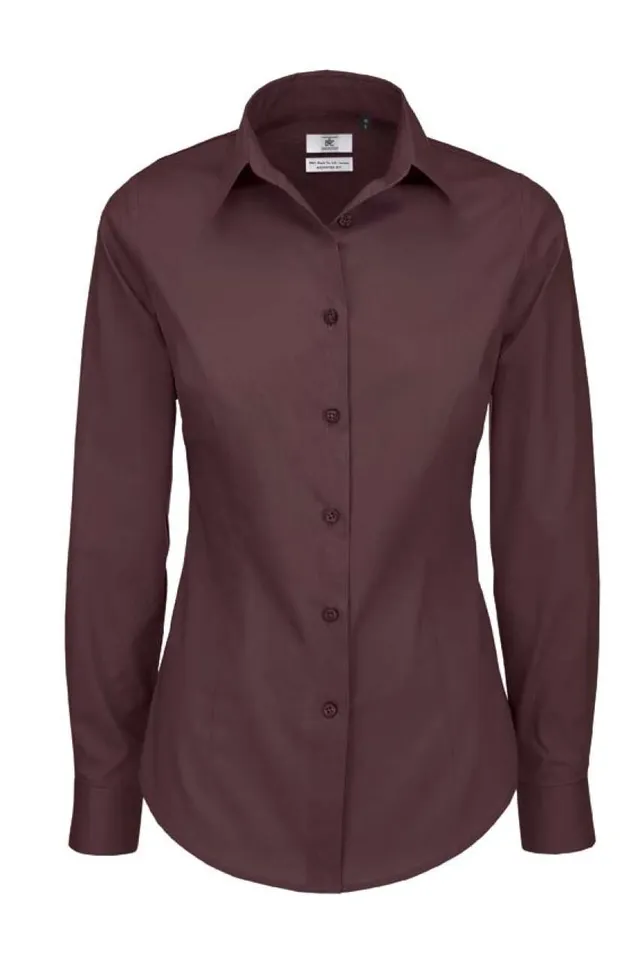 B&C Black Tie hosszú ujjú ing /női (SWP23)