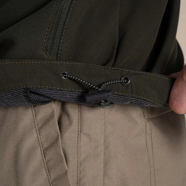 Craghoppers Expert férfi Basecamp softshell kabát (CEL003), modellen