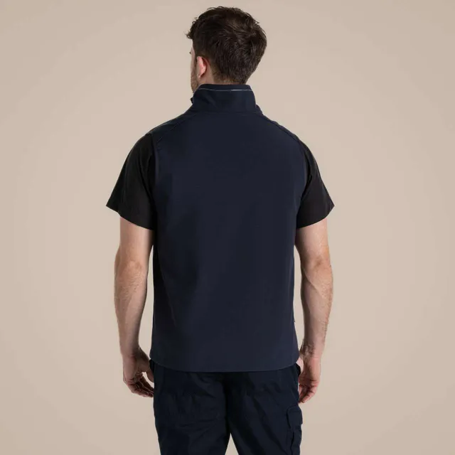 Craghoppers uniszex Expert Basecamp softshell mellény (CEB003), modellen