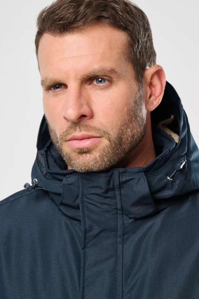 Designed To Work uniszex kapucnis funkcionális parka (WK650), modellen