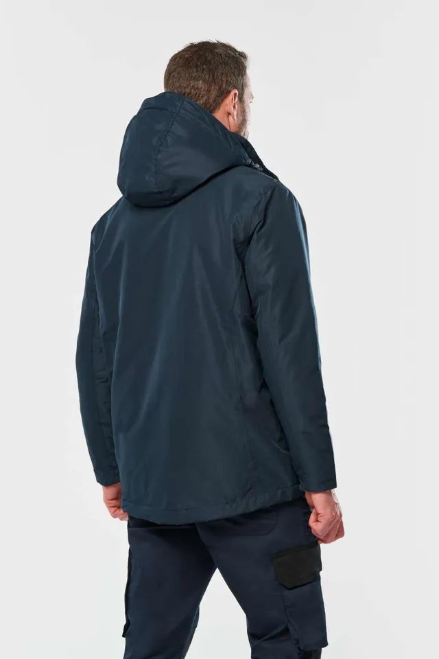 Designed To Work uniszex kapucnis funkcionális parka (WK650), modellen