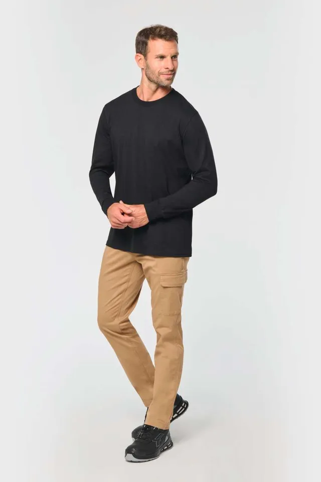 Designed To Work uniszex pamut stretch nadrág (WK709), modellen