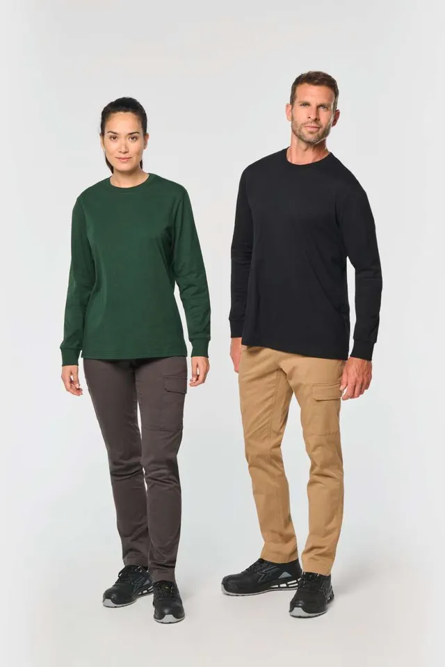 Designed To Work uniszex pamut stretch nadrág (WK709), modellen