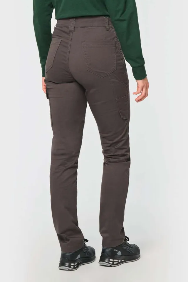 Designed To Work uniszex pamut stretch nadrág (WK709), modellen