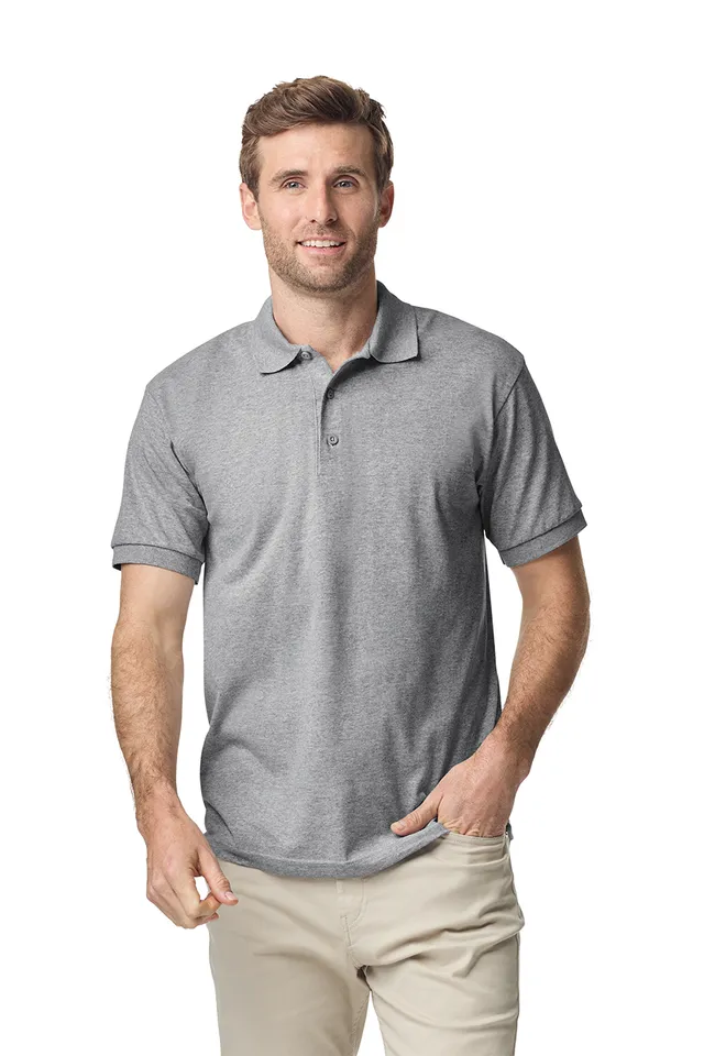Gildan Dryblend® felnőtt jersey póló (8800), modellen