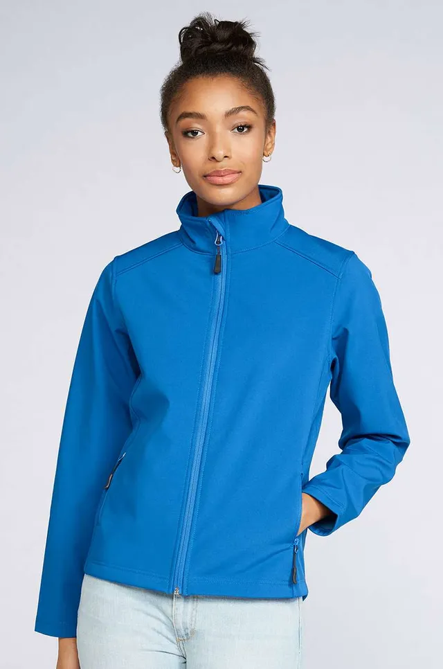 Gildan Hammer női softshell kabát (SS800L), modellen