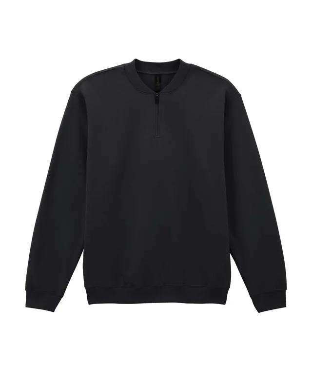 Gildan Softstyle™ Midweight felnőtt 1/4 cipzáras férfi pulóver (SF008)