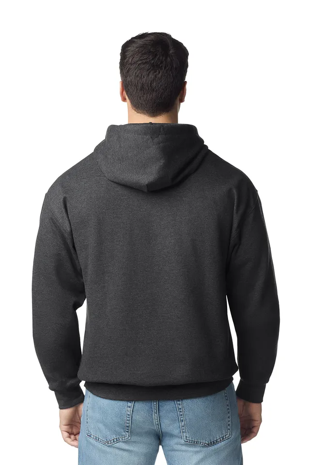 Gildan Softstyle™ Midweight felnőtt kapucnis pulóver (SF500), modellen