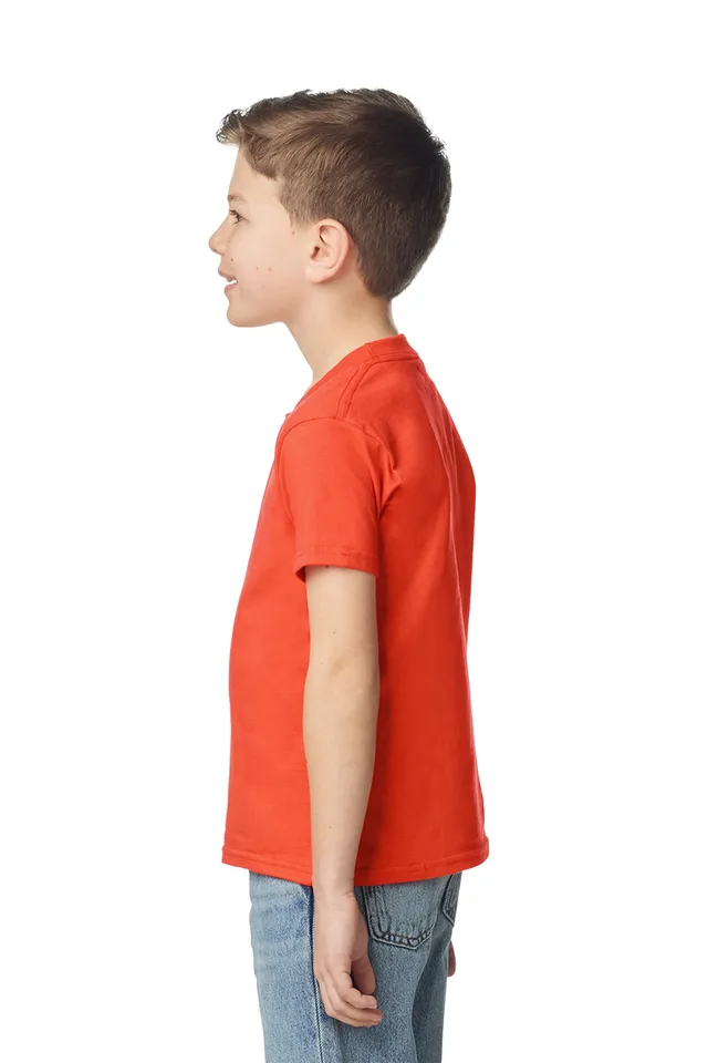 Gildan Softstyle™ Midweight gyermek póló (65000B), modellen