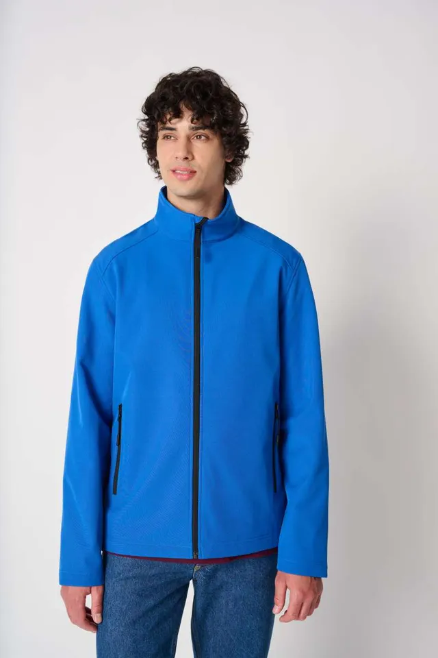 iDeal Basic férfi alap softshell dzseki (IB410), modellen