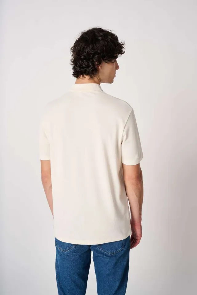 iDeal Basic férfi piké galléros póló (IB295), modellen