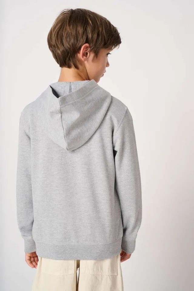 iDeal Basic gyermek alap kapucnis pulóver (IB403), modellen