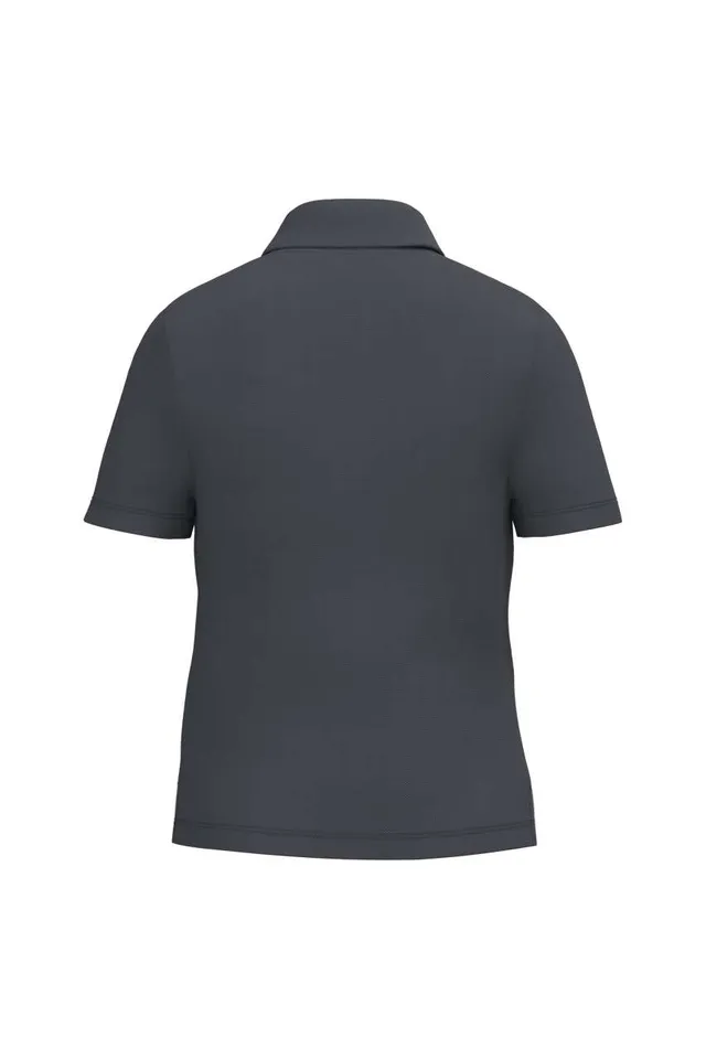 iDeal Basic gyermek piké galléros póló (IB297), Sötétszürke színben