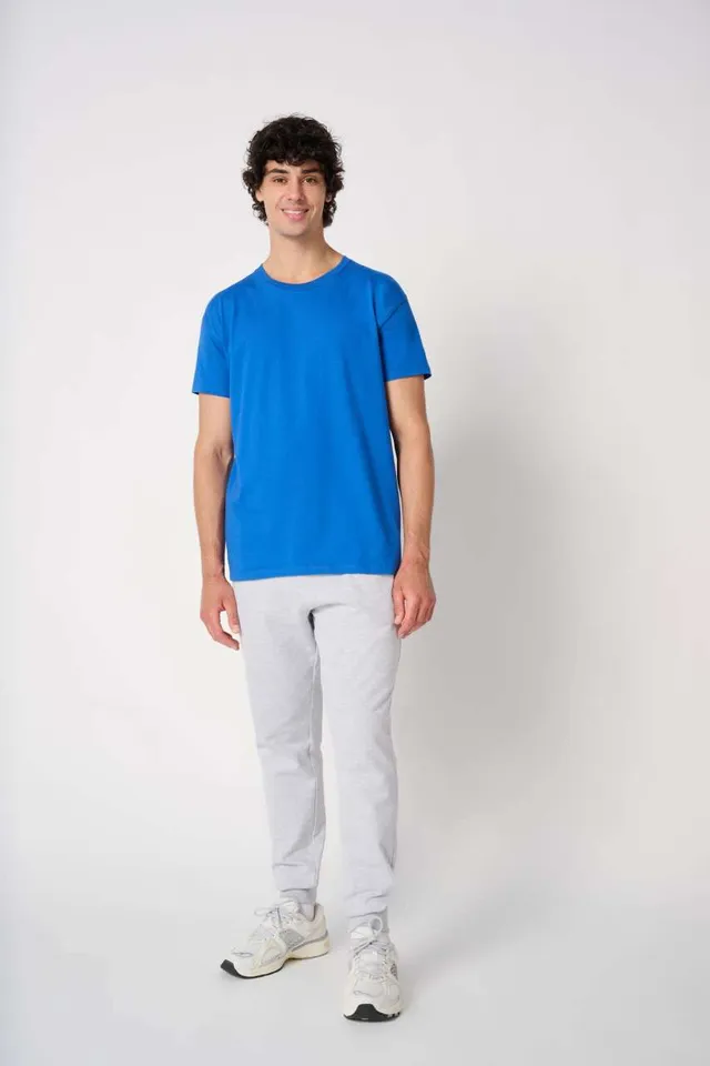 iDeal Basic IDEAL170 uniszex körkötött póló (IB316), modellen