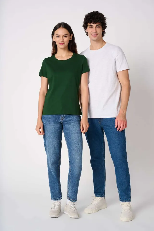 iDeal Basic IDEAL190 férfi körkötött póló (IB320), modellen