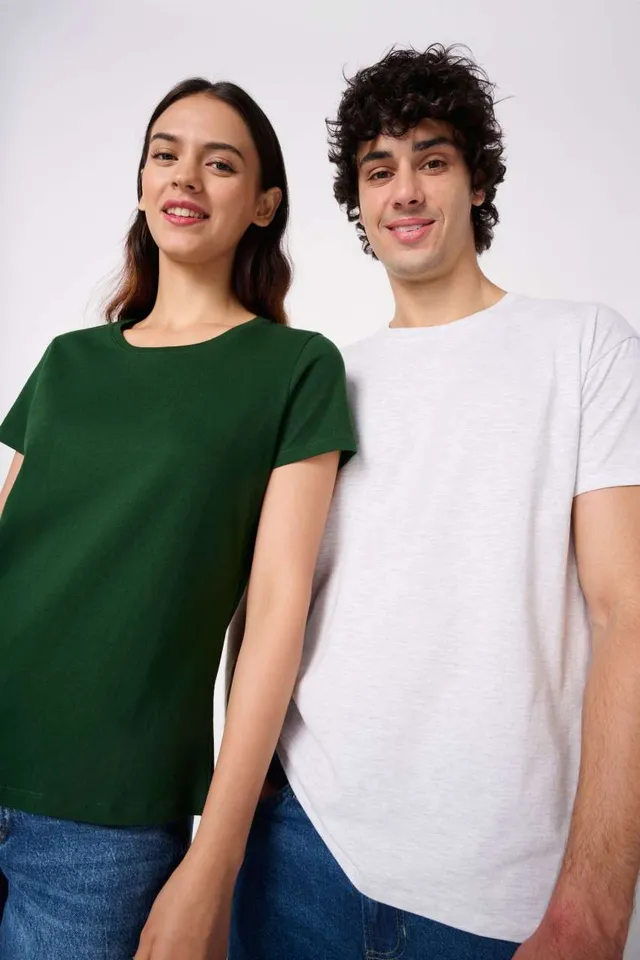 iDeal Basic IDEAL190 női póló (IB321), modellen
