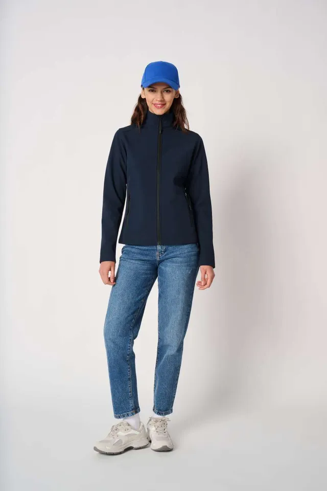 iDeal Basic női alap softshell dzseki (IB411), modellen