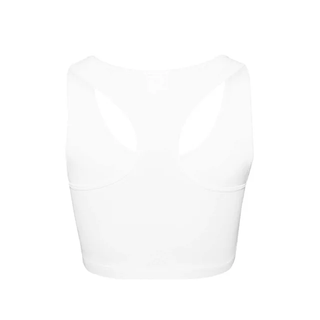 Just Cool női Cool sport Crop Top (JC017), Hófehér színben
