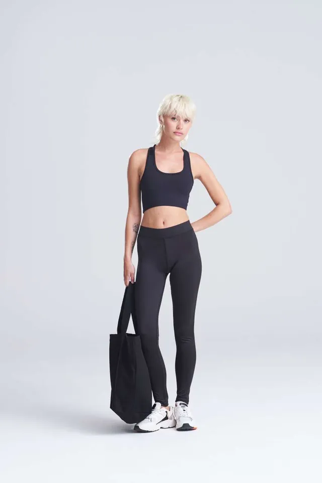 Just Cool női Cool sport crop Top (JC017), modellen