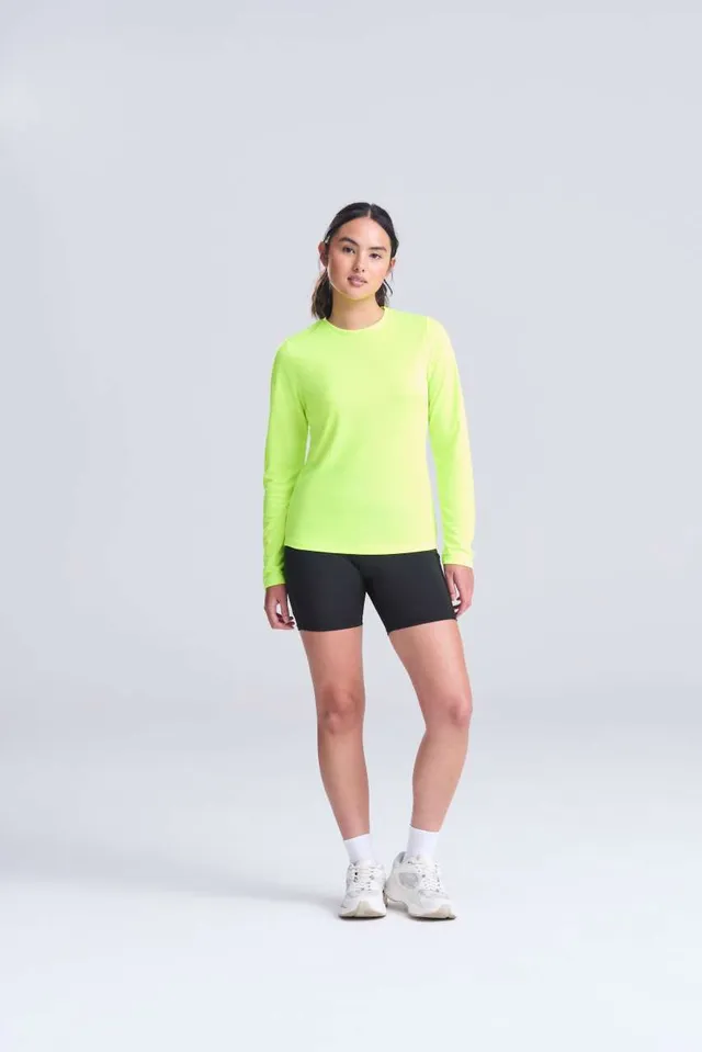 Just Cool női hosszú ujú Cool póló (JC012), modellen