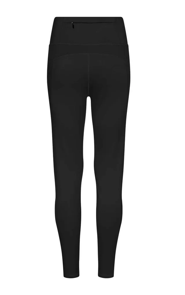 Just Cool női újrahasznosított technikai leggings (JC287), Mélyfekete színben