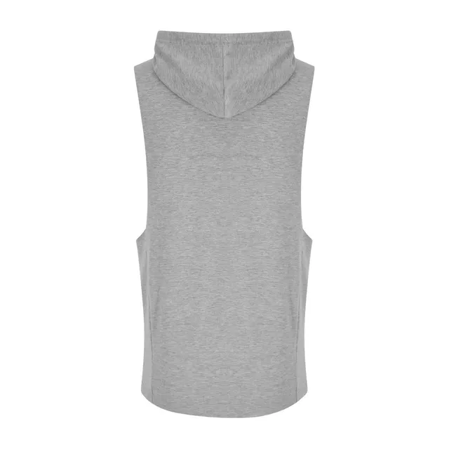 Just Cool urban ujjatlan izom kapucnis férfi pulóver (JC053), modellen