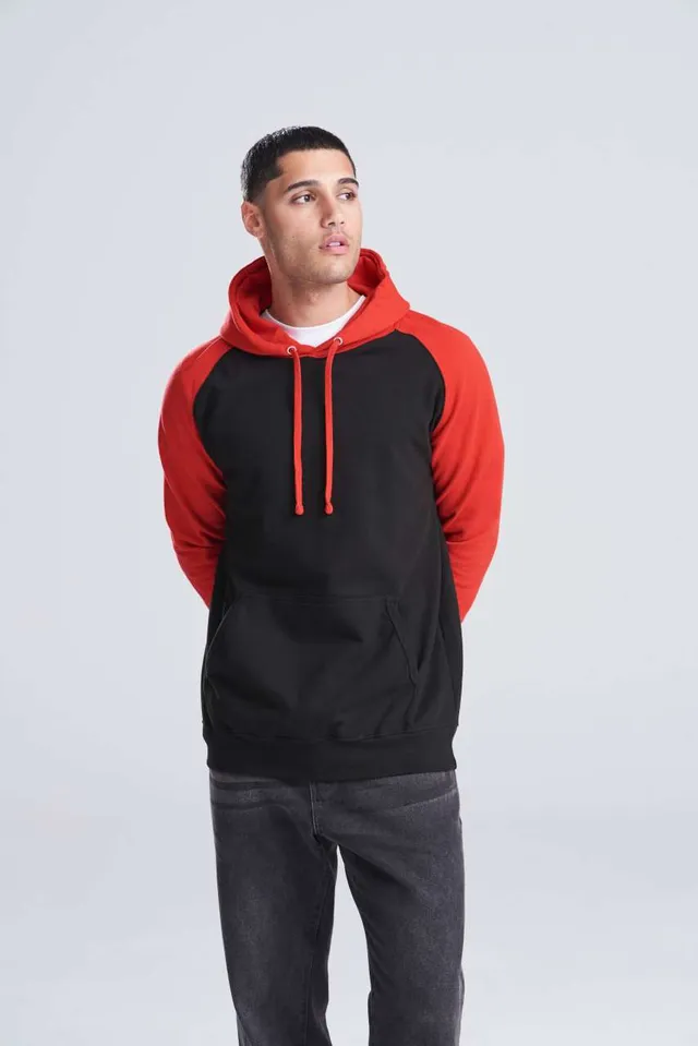 Just Hoods Baseball kapucnis pulóver (JH009), modellen