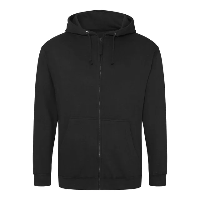 Just Hoods cipzáras kapucnis férfi pulóver (JH050)