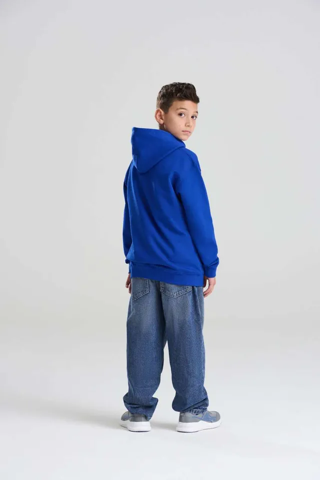 Just Hoods College kapucnis gyerek pulóver (JH001J-EX), modellen