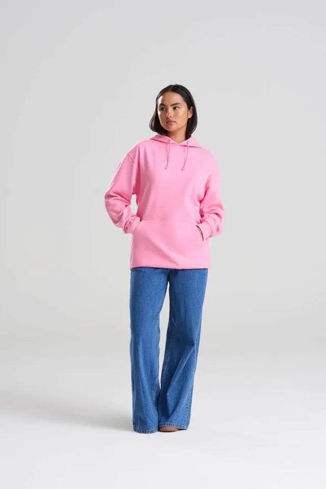 Just Hoods College kapucnis pulóver (JH001), modellen