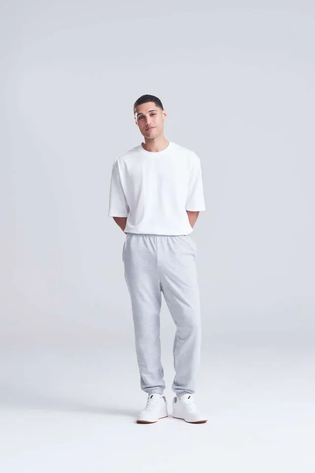 Just Hoods College passzés melegítő nadrág (JH072), modellen
