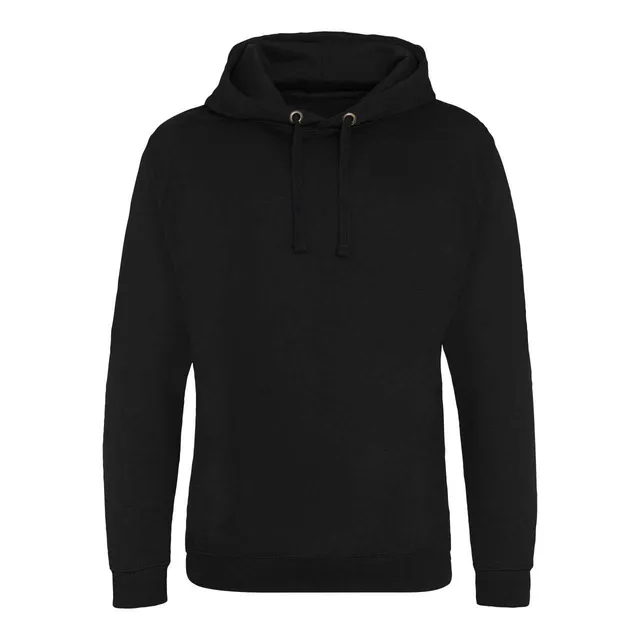 Just Hoods Epic Print kapucnis pulóver (JH011), Mélyfekete színben