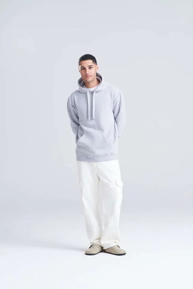 Just Hoods Graduate Heavyweight kapucnis pulóver (JH101), modellen