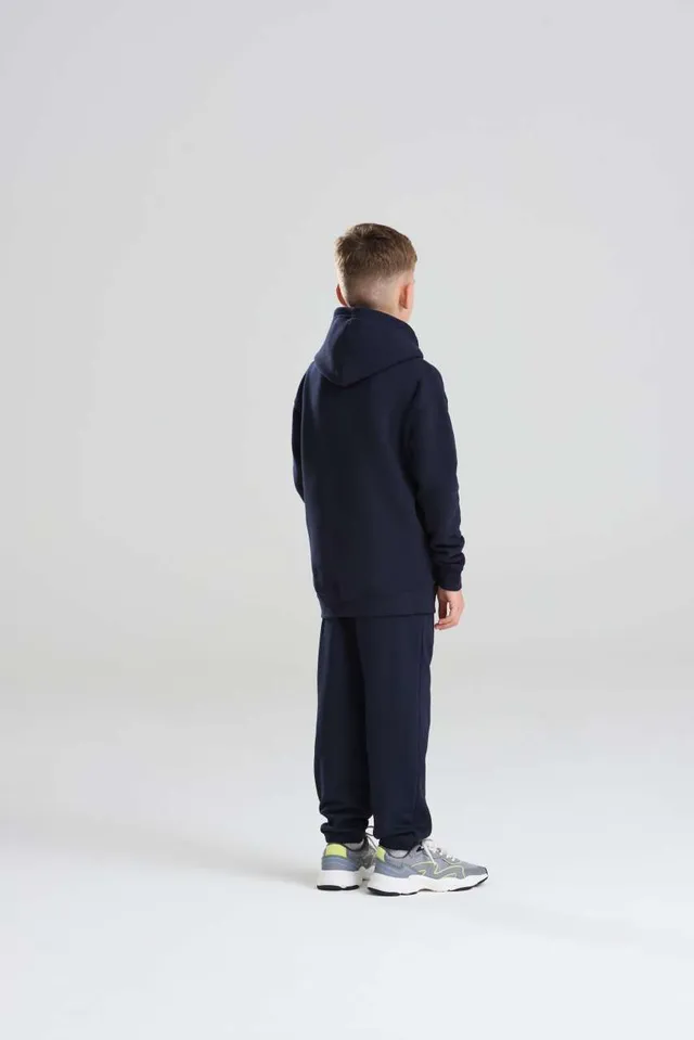 Just Hoods gyermek organikus kapucnis pulóver (JH201J), modellen