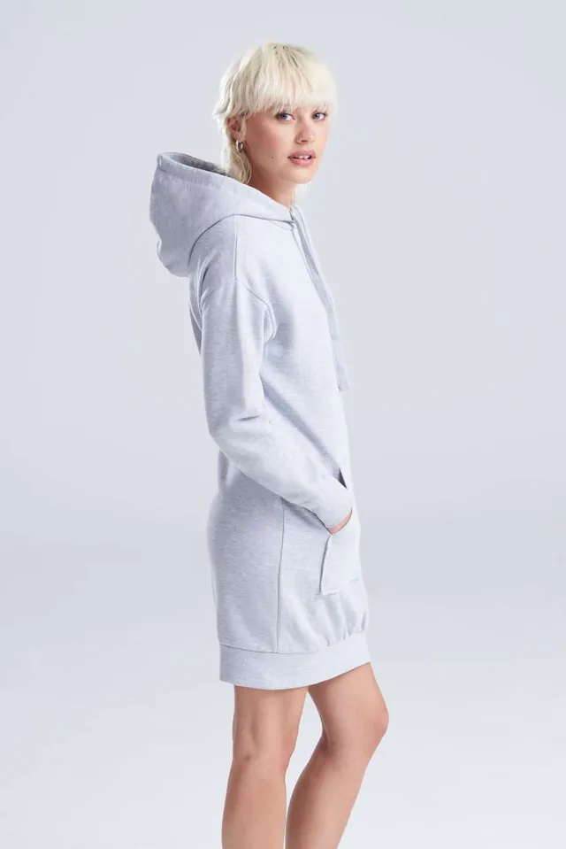 Just Hoods kapucnis Ruha női pulóver (JH015), modellen