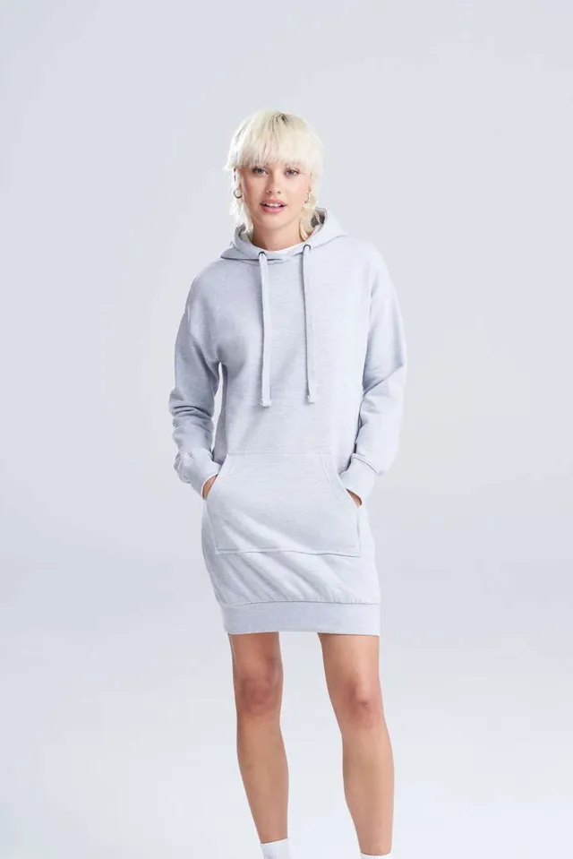 Just Hoods kapucnis Ruha női pulóver (JH015), modellen