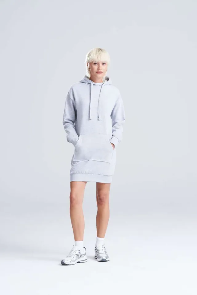 Just Hoods kapucnis Ruha női pulóver (JH015), modellen