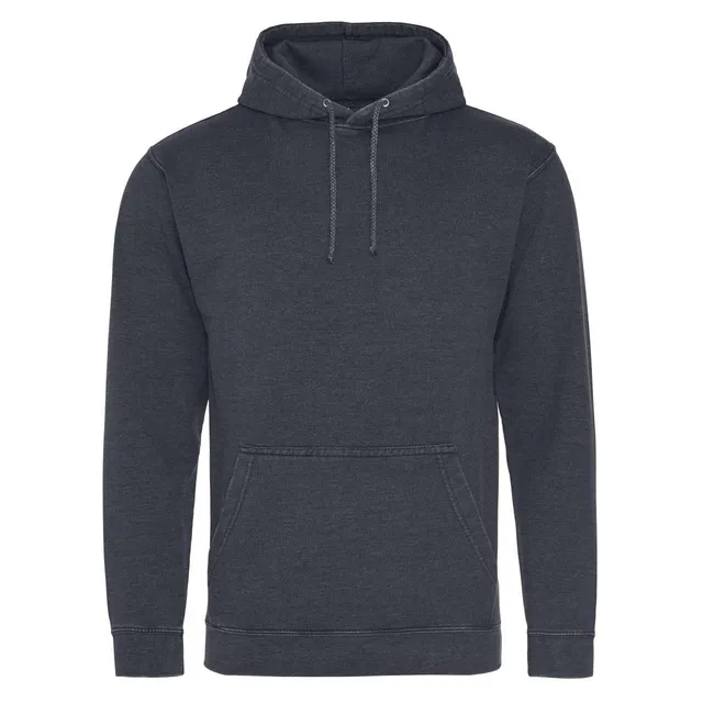 Just Hoods mosott hatású kapucnis pulóver (JH090), modellen