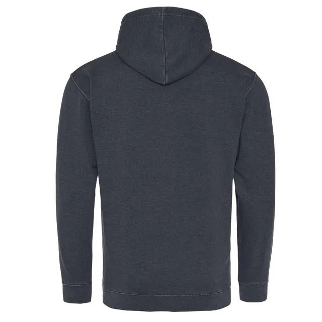 Just Hoods mosott hatású kapucnis pulóver (JH090), modellen