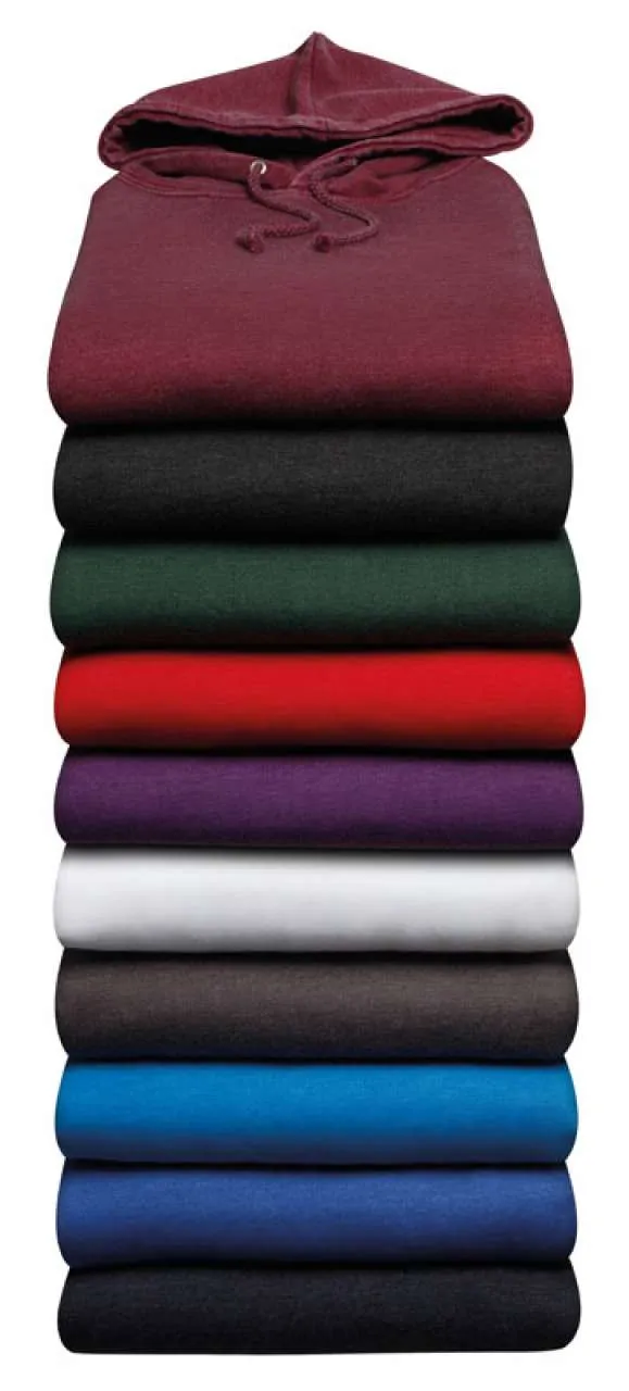 Just Hoods mosott hatású kapucnis pulóver (JH090), modellen