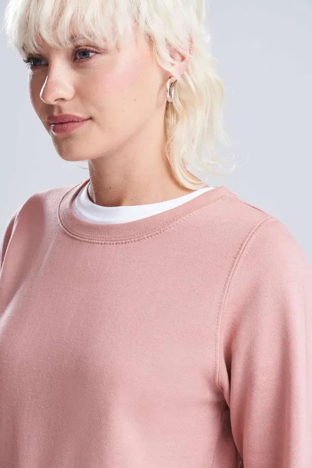 Just Hoods női Awdis pulóver (JH030F), modellen