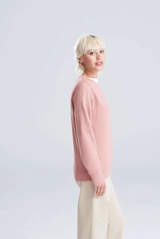 Just Hoods női Awdis pulóver (JH030F), modellen