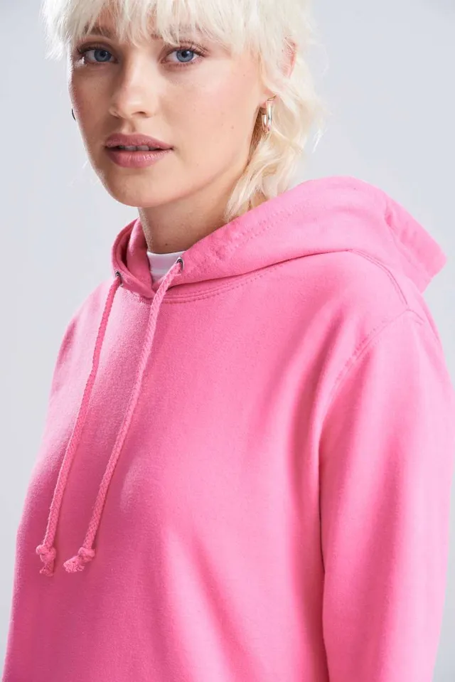 Just Hoods női College kapucnis pulóver (JH001F-EX), modellen