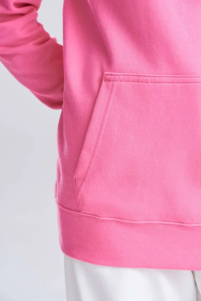 Just Hoods női College kapucnis pulóver (JH001F-EX), modellen