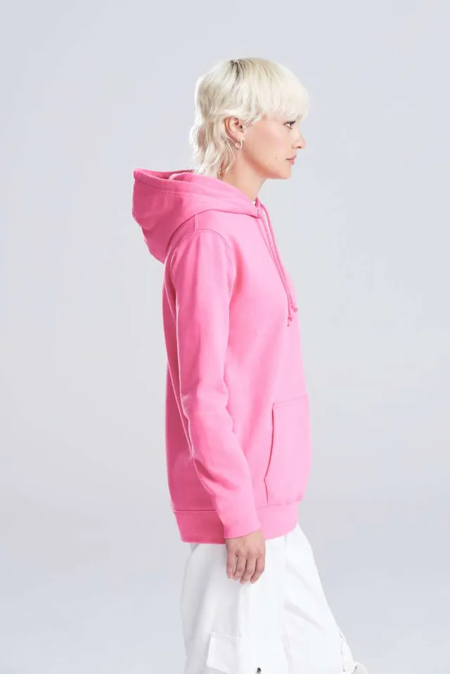 Just Hoods női College kapucnis pulóver (JH001F-EX), modellen
