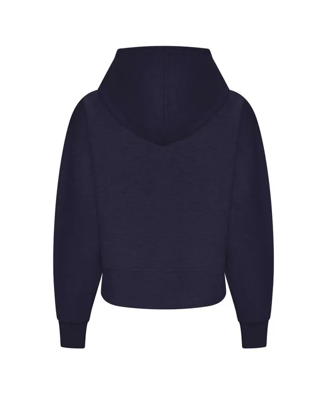 Just Hoods női Laza kapucnis pulóver (JH305), Francia sötétkék színben
