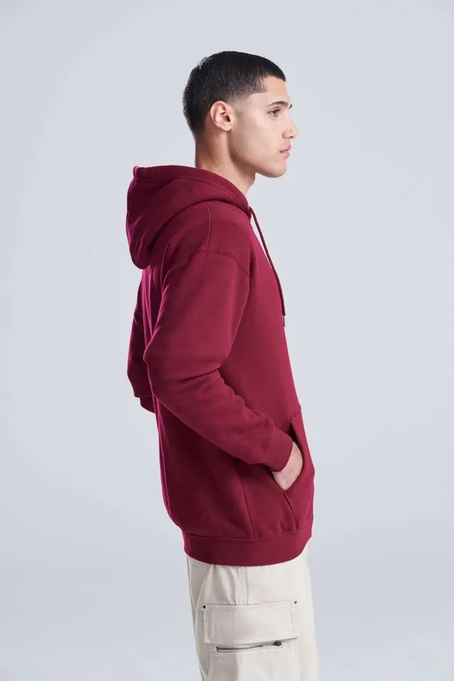 Just Hoods organikus pamut cipzáras kapucnis pulóver (JH250), modellen