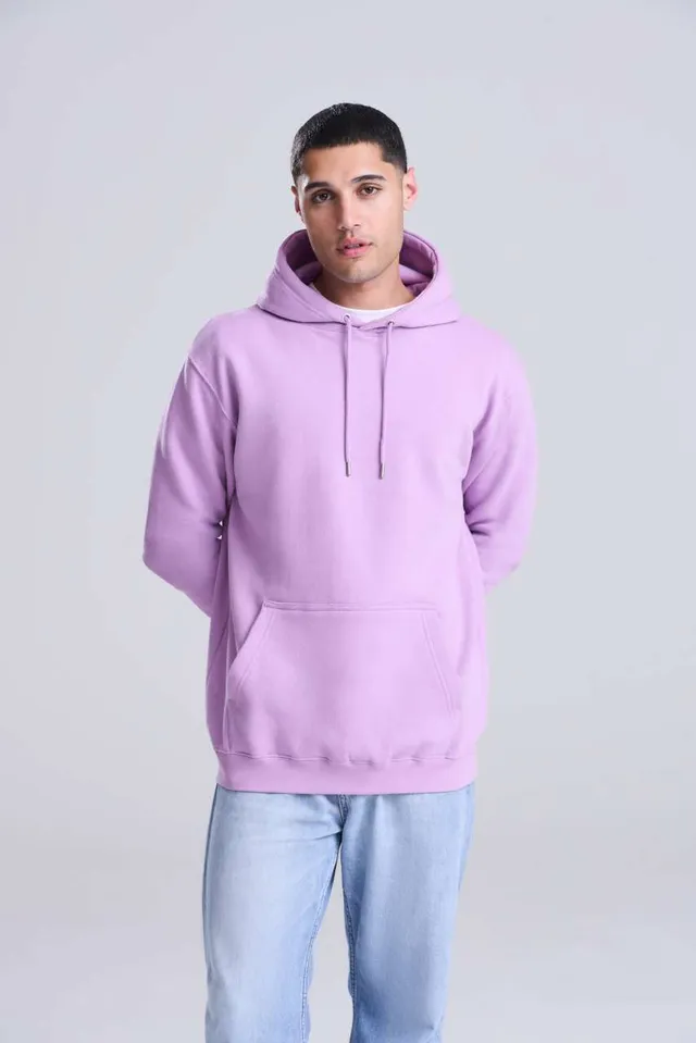 Just Hoods organikus pamut kapucnis pulóver (JH201), modellen