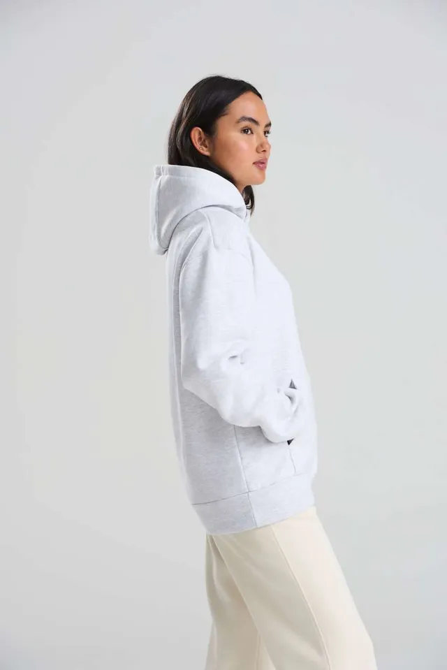 Just Hoods Signature Heavyweight kapucnis pulóver (JH120), modellen