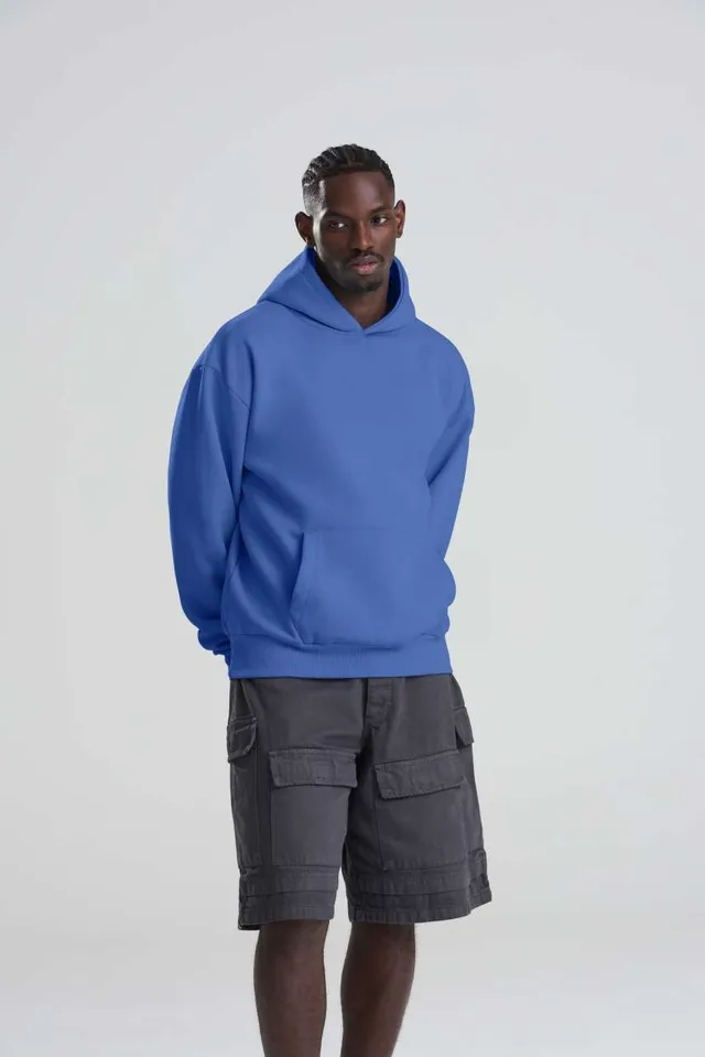 Just Hoods Signature Heavyweight kapucnis pulóver (JH120), modellen